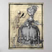 Halloween Masquerade Ball Print