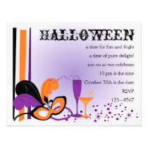 Halloween Masquerade invitations