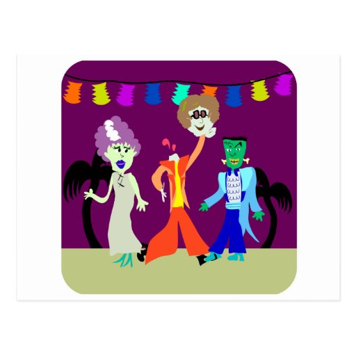 Halloween Party 2! Post Card