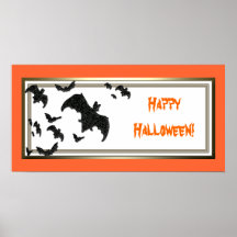 Halloween Party Banners Posters