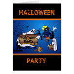 Halloween Party Card