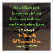 Halloween Party Invitation
