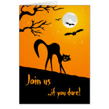 Halloween Party invitation Cards