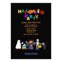 Halloween Party Personalized Invitation