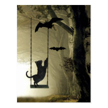 Halloween Play Postcards