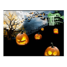 Halloween Post Card