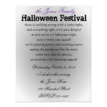 Halloween Princess invitations