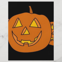 Halloween Pumpkin Full Color Flyer