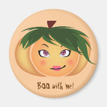 Halloween Pumpkin Refrigerator Magnet