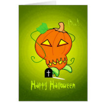 Halloween Pumpkins Card