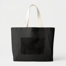 Halloween Raven in Branch with Full Moon Bags
