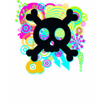 Halloween Skull and Crossbones