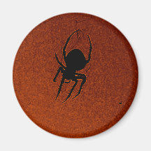 Halloween Spider Fridge Magnets