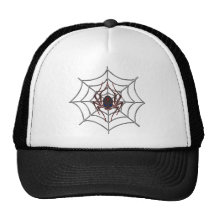 Halloween Spider Web Hats