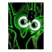 Halloween spooky party kids adults postcard