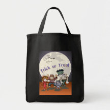 Halloween trick or treat tasche