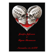 halloween wedding Invitation