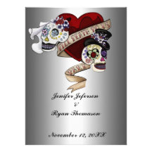 halloween wedding Invitation