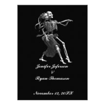 halloween wedding Invitation