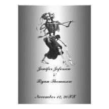 halloween wedding Invitation