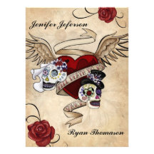 halloween wedding Invitation