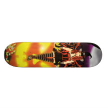 halloween witch fairy skate board decks