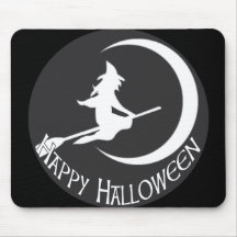 Halloween Witch Mouse Pad