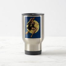 Halloween Witch Pin Up Girl Coffee Mug