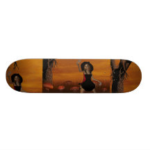 Halloween Witch  Skateboard