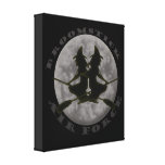 Halloween Witches Canvas Print