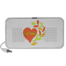 Ham Radio Heart Mp3 Speaker