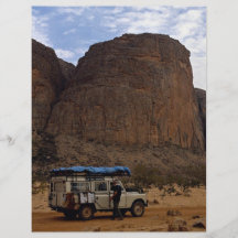 Hambori Mountains, Mali Flyer Design