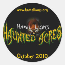 Hamel Lions Haunted Acres Sticker