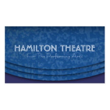 "Hamilton Theatre" Business Card