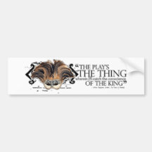 Hamlet Play Quote Bumper Stickers