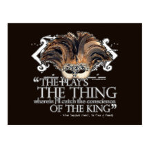 Hamlet Play Quote Post Cards