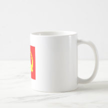Hammer and sickle coffee mug