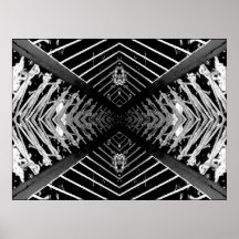 Hammock in a Web Poster