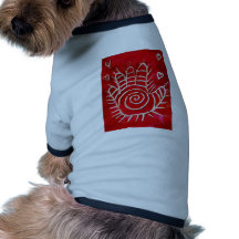 Hamsa / Healing Hand / Hand of Fatima Dog Tshirt
