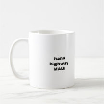 Hana Highway Maui Coffee Mug