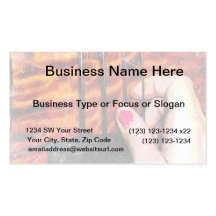 hand plucking four string bass grunge business cards