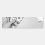 Handful of Money Bumper Sticker