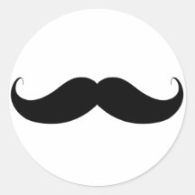 Handlebar Moustache / Moustache Sticker