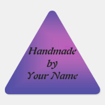 Handmade  by Template sticker