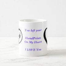 HandPrint logo Mug for drinks, holding pencils...