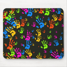 Hands Wallpaper Mouse Pads
