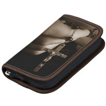 Hands with Rosary in Sepia Planner