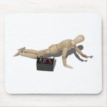 HandsAndKneesWithWrenchToolbox112611 Mouse Pads