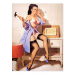 Handy Man Pin-Up Post Cards