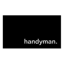 Handyman Business Card
